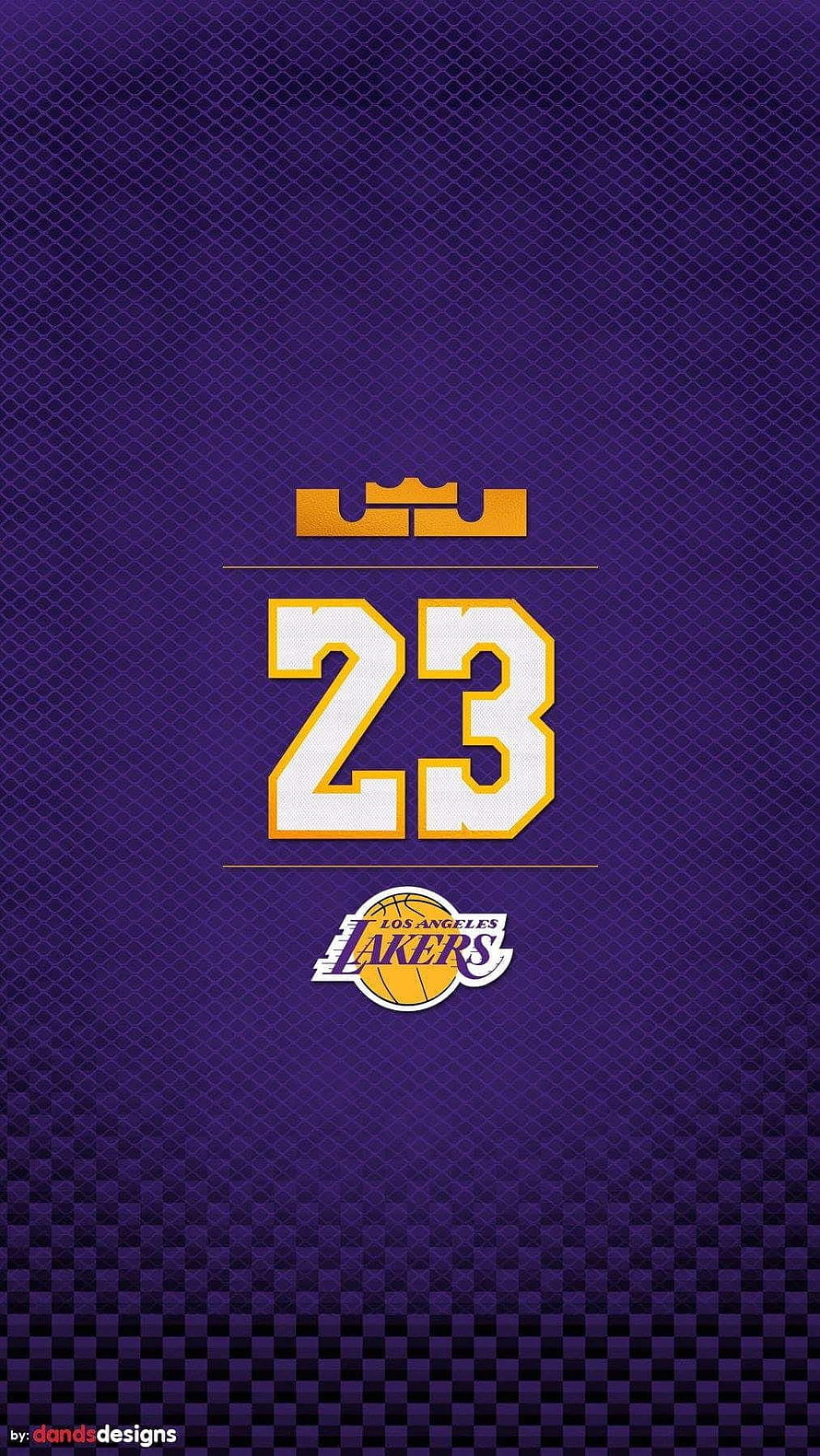LeBron James Los Angeles Lakers Number 23 Purple Basketball Jersey Design HD phone wallpaper