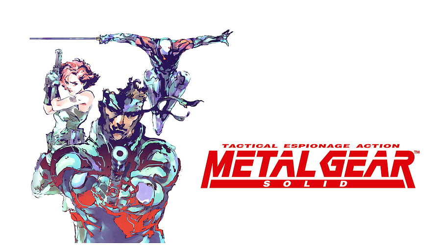 Yoji Shinkawa Metal Gear Solid 1 Character Artwork HD wallpaper