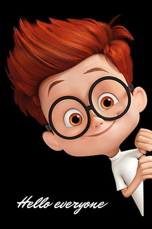 Leo from The Boss Baby animated character with red hair and glasses smiling HD phone wallpaper