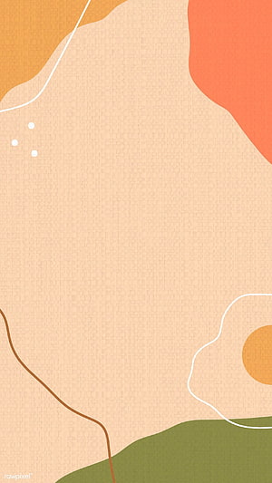 Abstract Minimalist Wallpaper With Warm Earth Tones And Organic Shapes HD phone wallpaper