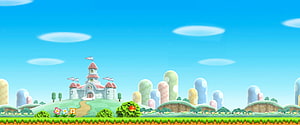 Super Mario Odyssey Kingdoms Landscape Wallpaper HD wallpaper