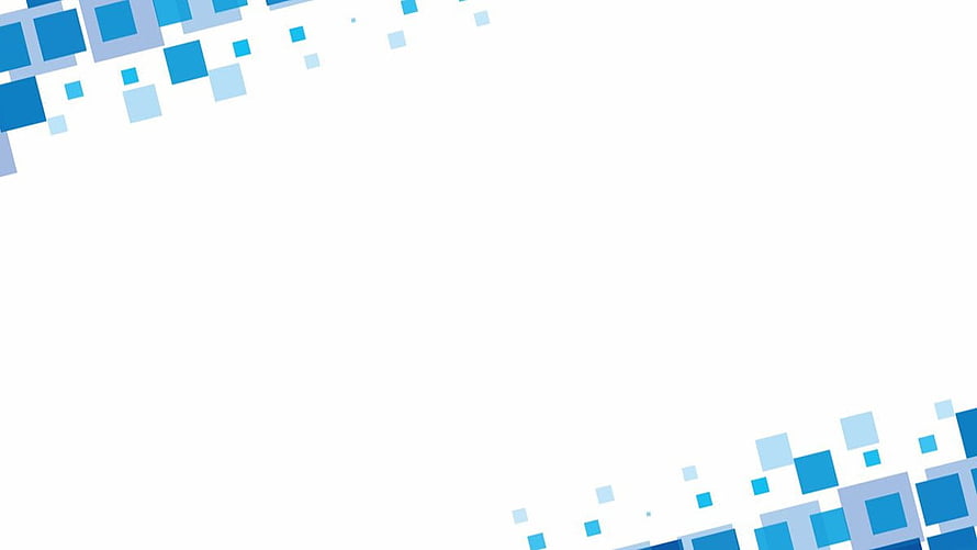 Minimalist Blue Geometric Square Pattern on White Background HD wallpaper