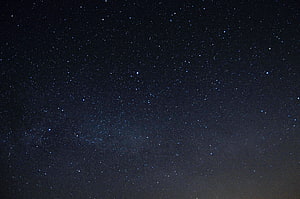 Starry Night Sky With Milky Way Galaxy And Deep Space Constellations HD wallpaper