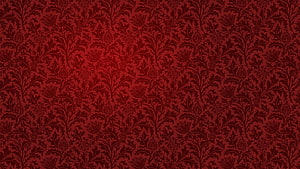 Dark Red Victorian Floral Wallpaper Pattern With Intricate Damask Design HD wallpaper