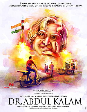 Dr. Abdul Kalam Inspirational Artwork Featuring Rocket Launch and Indian Flag HD phone wallpaper