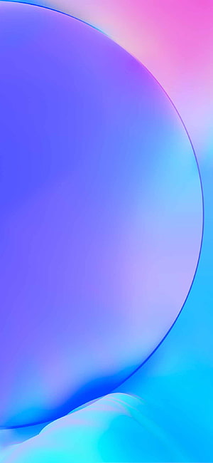 Vivo S1 Pro Abstract Gradient Wallpaper with Soft Blue and Purple Circular Shapes HD phone wallpaper
