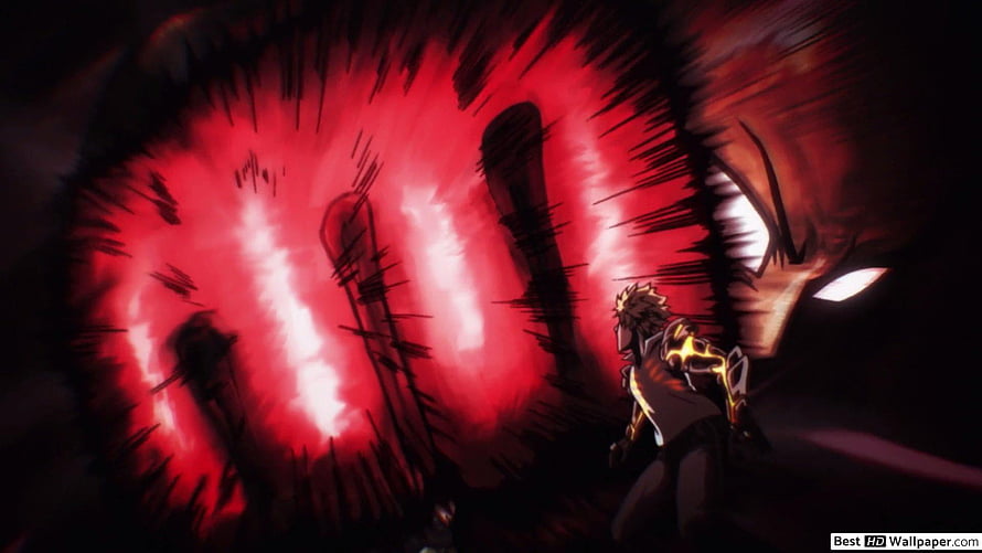All Might using One For All Smash attack in My Hero Academia anime HD wallpaper