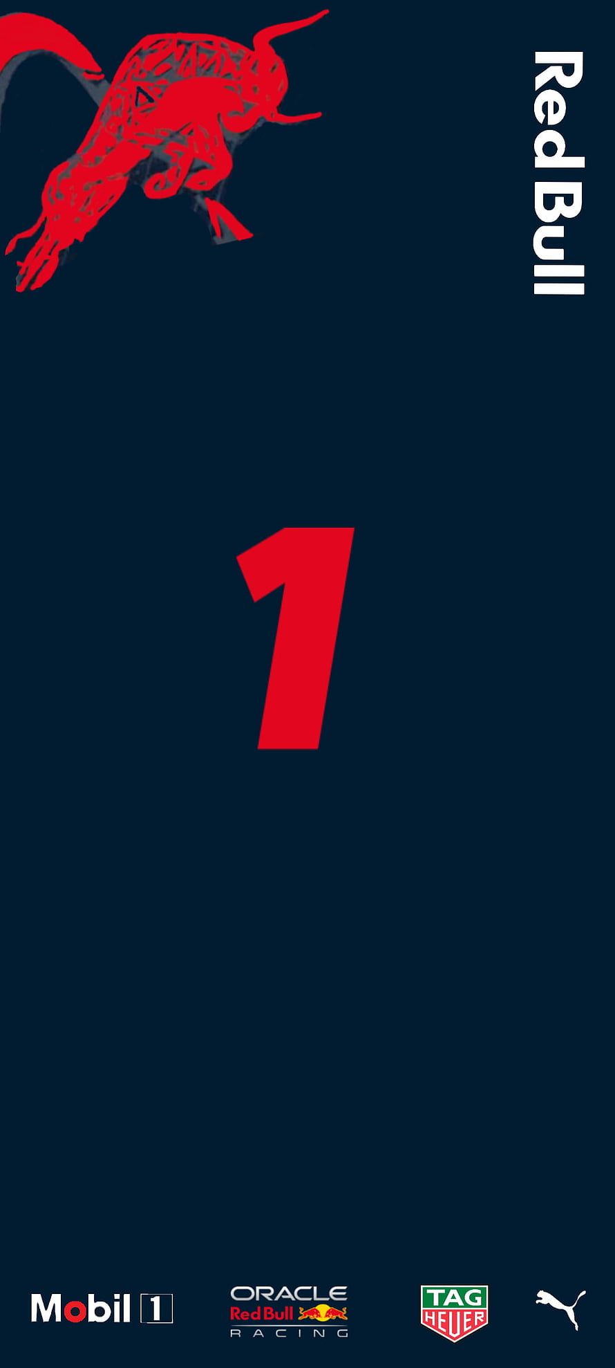 Max Verstappen Red Bull Racing Formula 1 World Champion Number One Graphic HD phone wallpaper