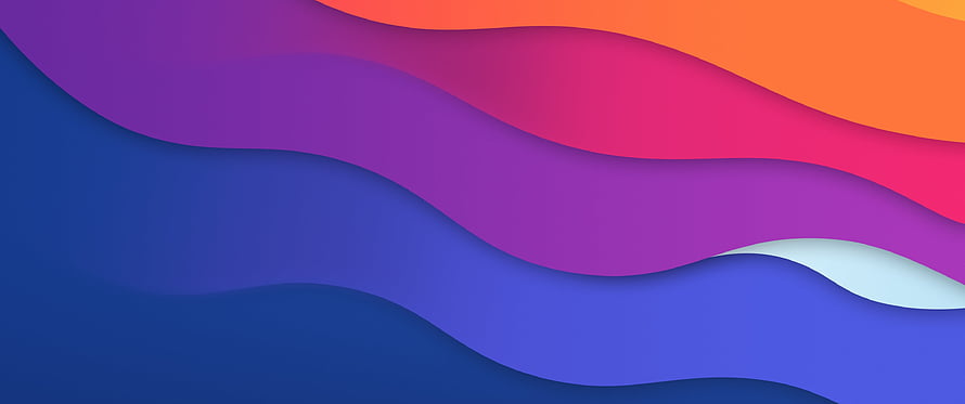 macOS Big Sur Abstract Wave Gradient Wallpaper HD wallpaper