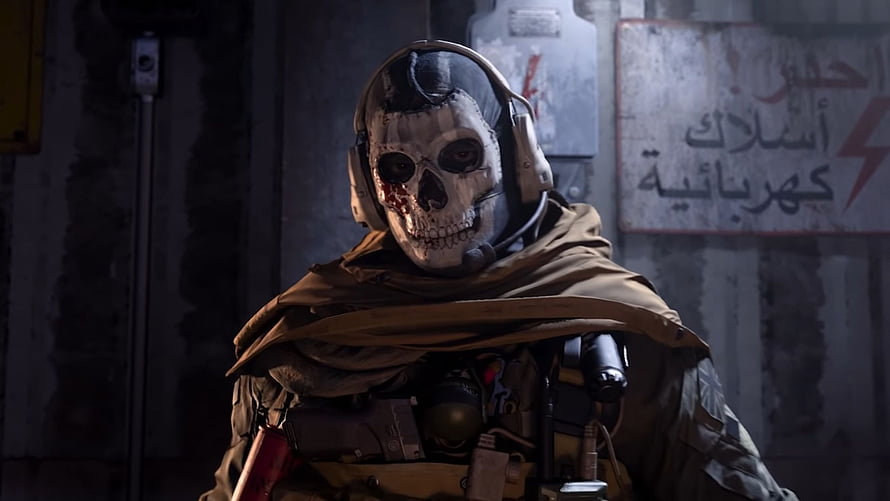 Call of Duty Modern Warfare Ghost Operator in Tactical Gear and Skull Mask HD wallpaper