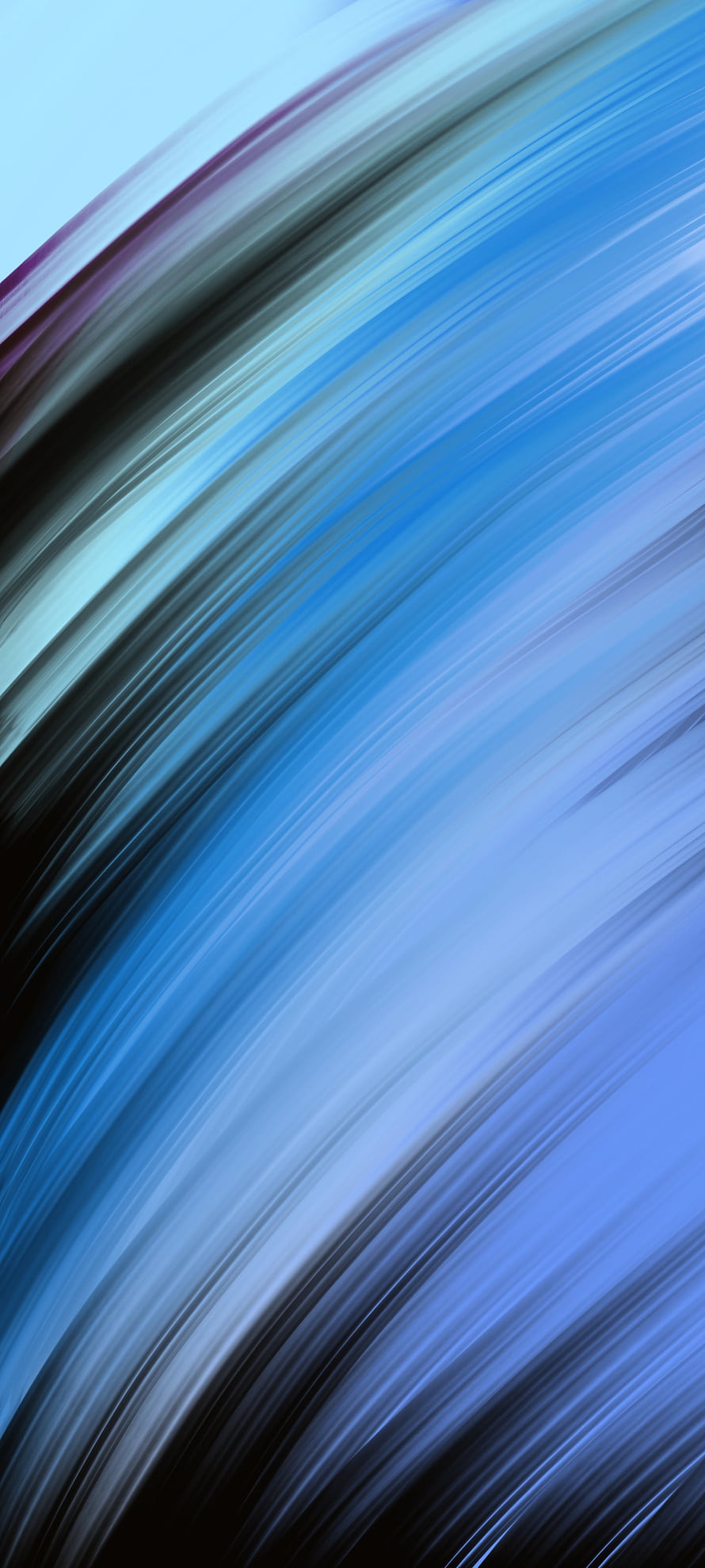 Abstract Electric Blue Motion Blur with Diagonal Streaks and Cool Tones HD phone wallpaper