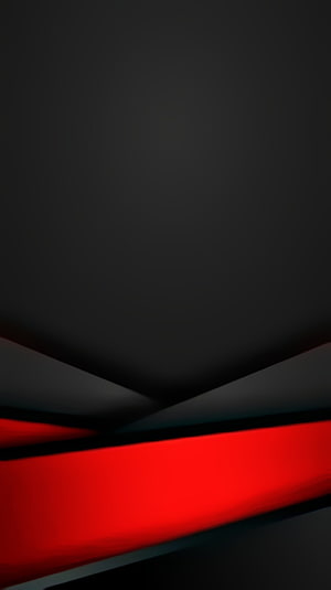 Sleek Black and Red Geometric Abstract Design with Sharp Diagonal Lines and Modern Minimalist Aesthetic HD phone wallpaper