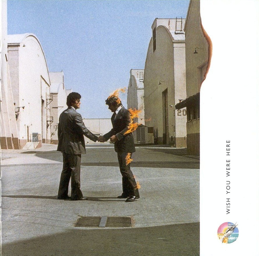 Pink Floyd Wish You Were Here Album Cover Artwork HD wallpaper