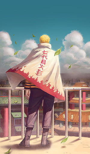 Naruto Uzumaki as Seventh Hokage Anime Wallpaper HD phone wallpaper
