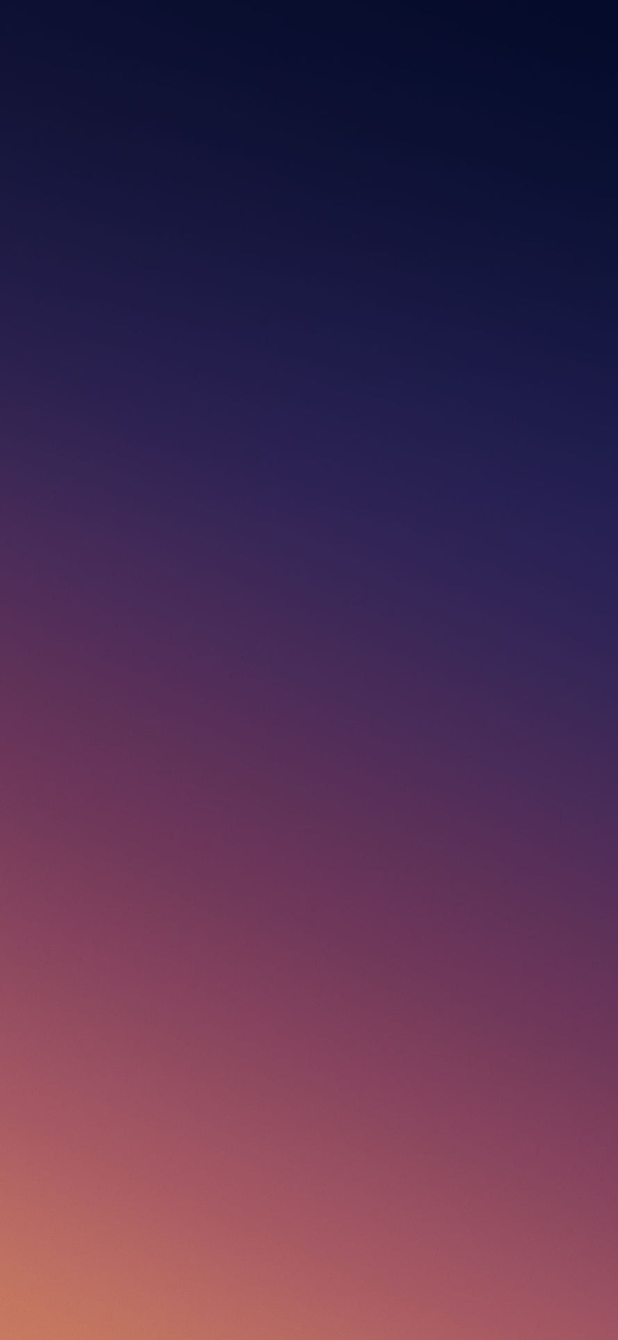 Smooth Gradient Background With Deep Blue To Warm Orange Transition HD phone wallpaper