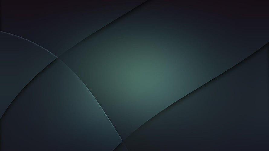Dark Abstract Geometric Wallpaper with Subtle Teal Gradient and Layered Curved Shapes HD wallpaper