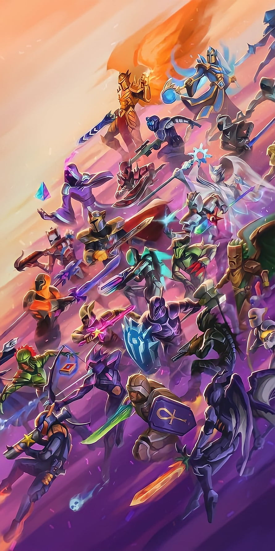 Brawl Stars All Characters Group Artwork HD phone wallpaper