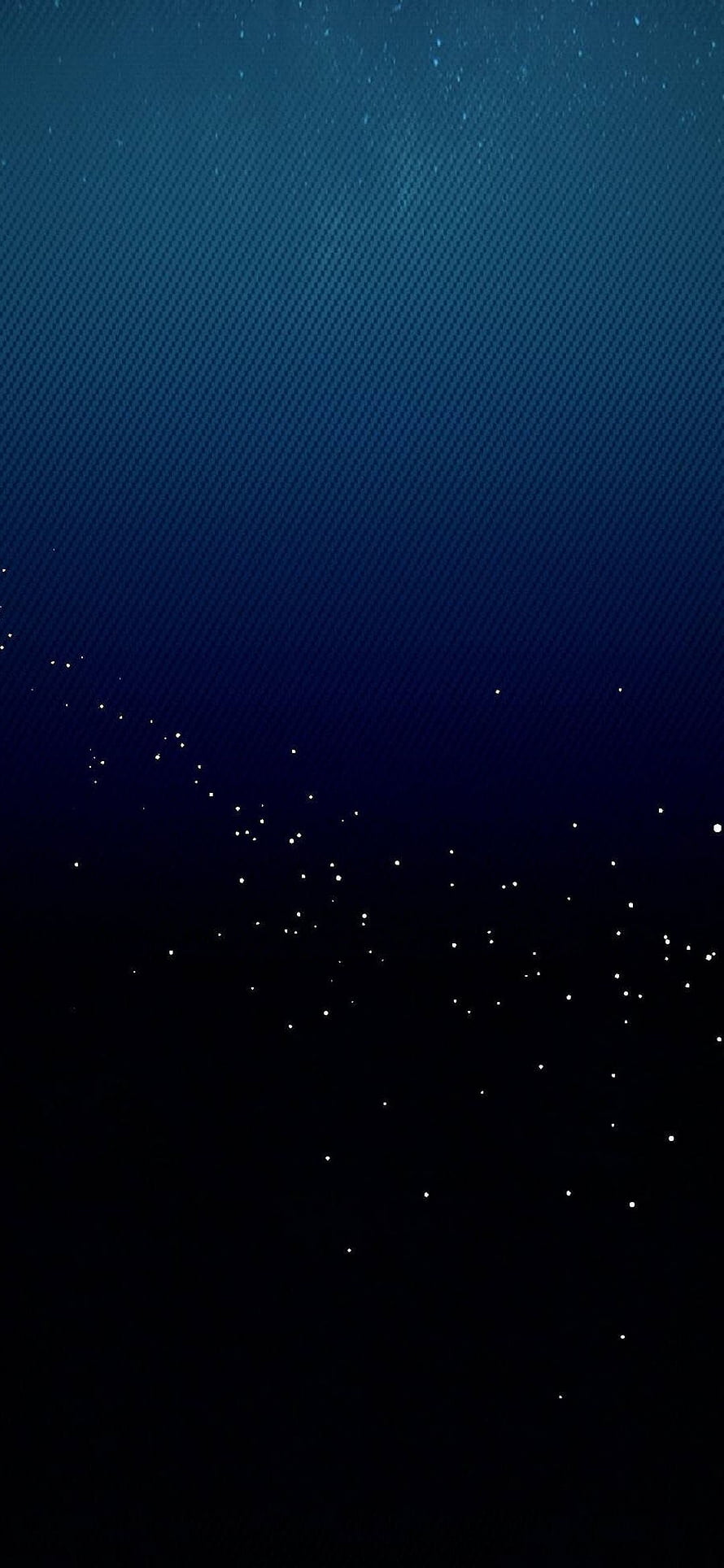Dark Blue Gradient Night Sky with Scattered Stars and Subtle Diagonal Texture HD phone wallpaper