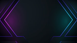 Dark Neon Geometric Gaming Background with Purple and Cyan Accents HD wallpaper