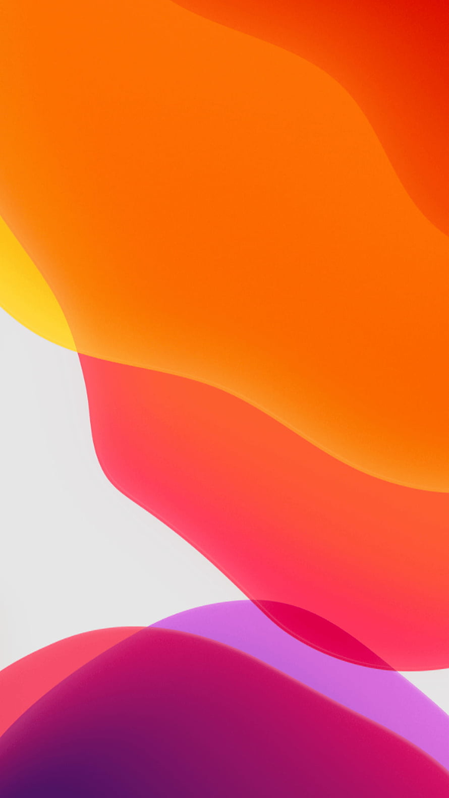 Vibrant Abstract Gradient Wallpaper With Smooth Orange, Pink, and Purple Waves HD phone wallpaper