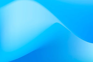 Soft Pastel Blue Gradient with Smooth Abstract Wave Shapes HD wallpaper