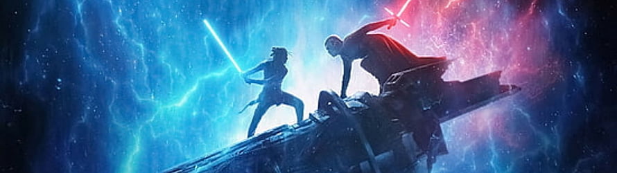 Star Wars Rey and Kylo Ren Lightsaber Duel on Star Destroyer HD wallpaper