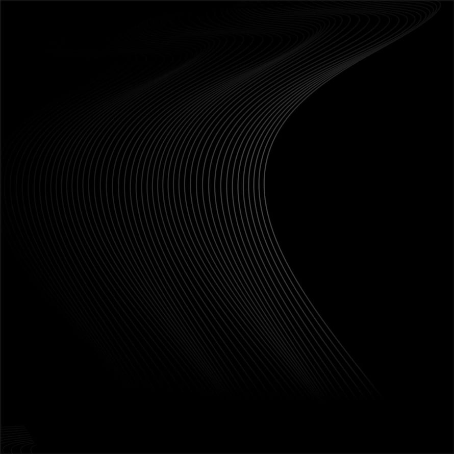 Minimalist Black Abstract Flowing Lines Dark Background HD phone wallpaper
