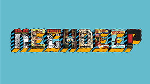 Neck Deep Album Artwork Collage Typography Design HD wallpaper
