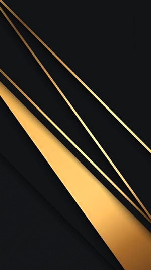 Elegant Black and Gold Diagonal Stripes Abstract Minimalist Wallpaper HD phone wallpaper