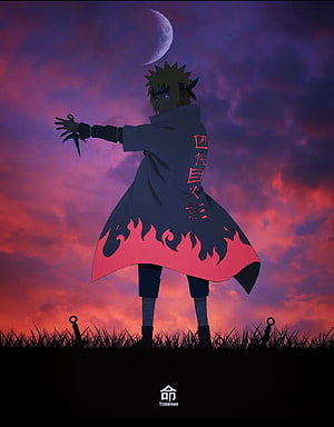 Naruto Minato Namikaze Fourth Hokage Anime Wallpaper HD phone wallpaper