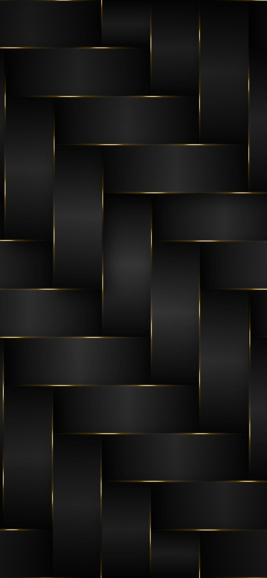 Luxurious Black and Gold Geometric Abstract Wallpaper with Elegant Lines HD phone wallpaper