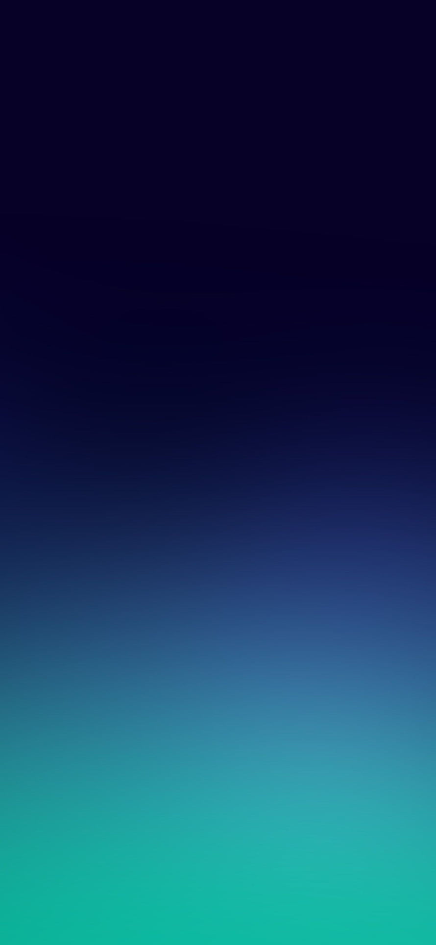 Deep Navy to Turquoise Vertical Gradient with Soft Blurred Transition HD phone wallpaper
