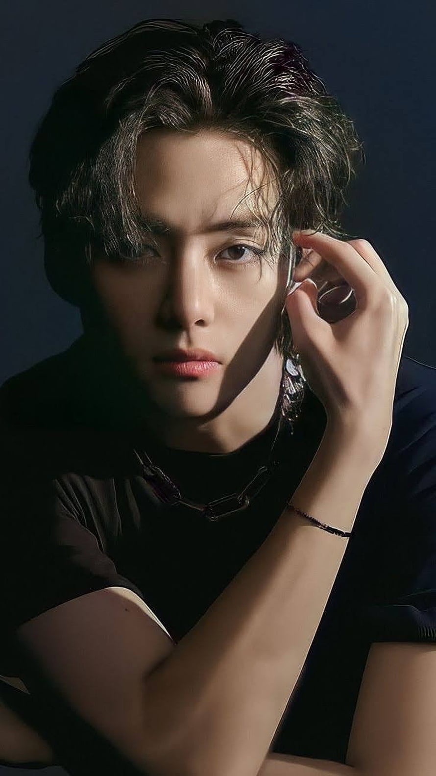 Jimin BTS Portrait Dark Background HD phone wallpaper