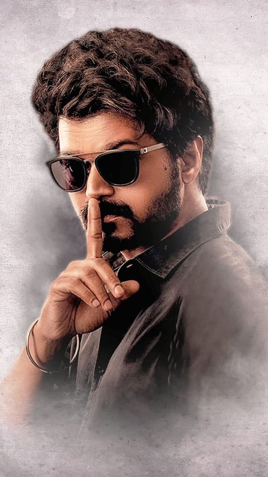 Dhanush in Sunglasses with Shh Gesture HD phone wallpaper