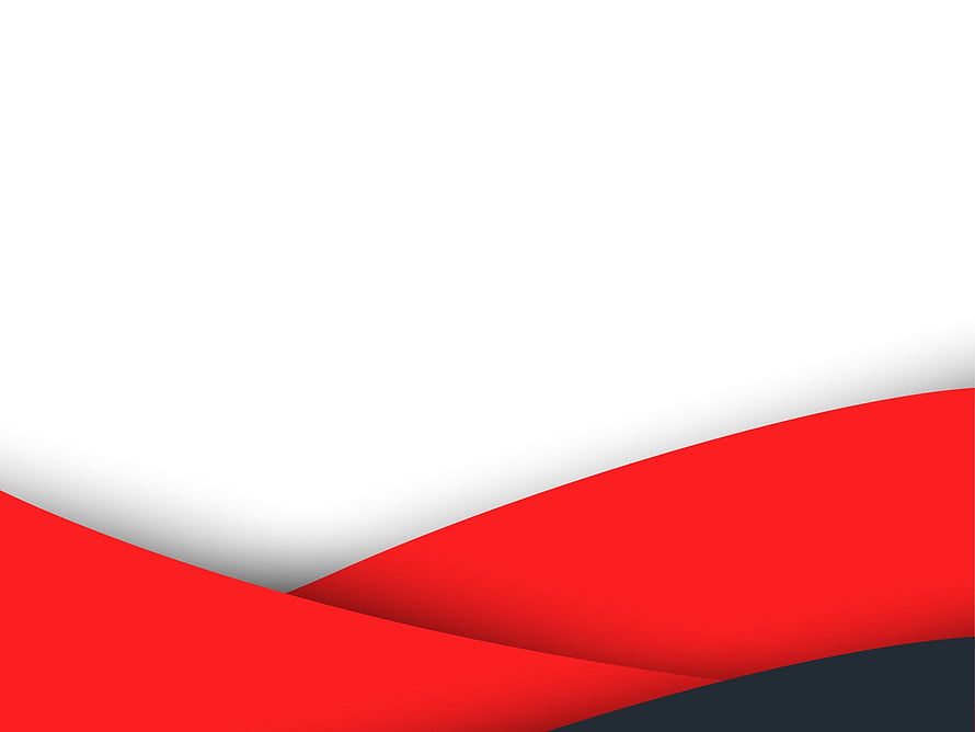 Abstract Red and Black Wavy Curves on White Background HD wallpaper