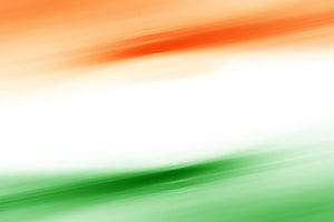 Abstract Indian Flag Colors Wallpaper With Orange White And Green Gradient Waves HD wallpaper