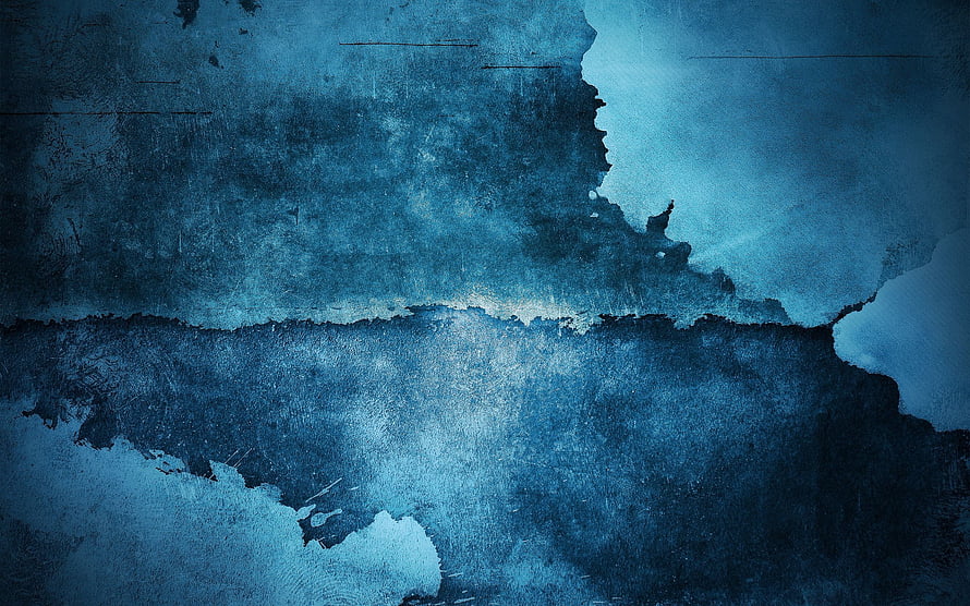 Dark Blue Watercolor Texture with Abstract Ink Stains and Grunge Surface HD wallpaper