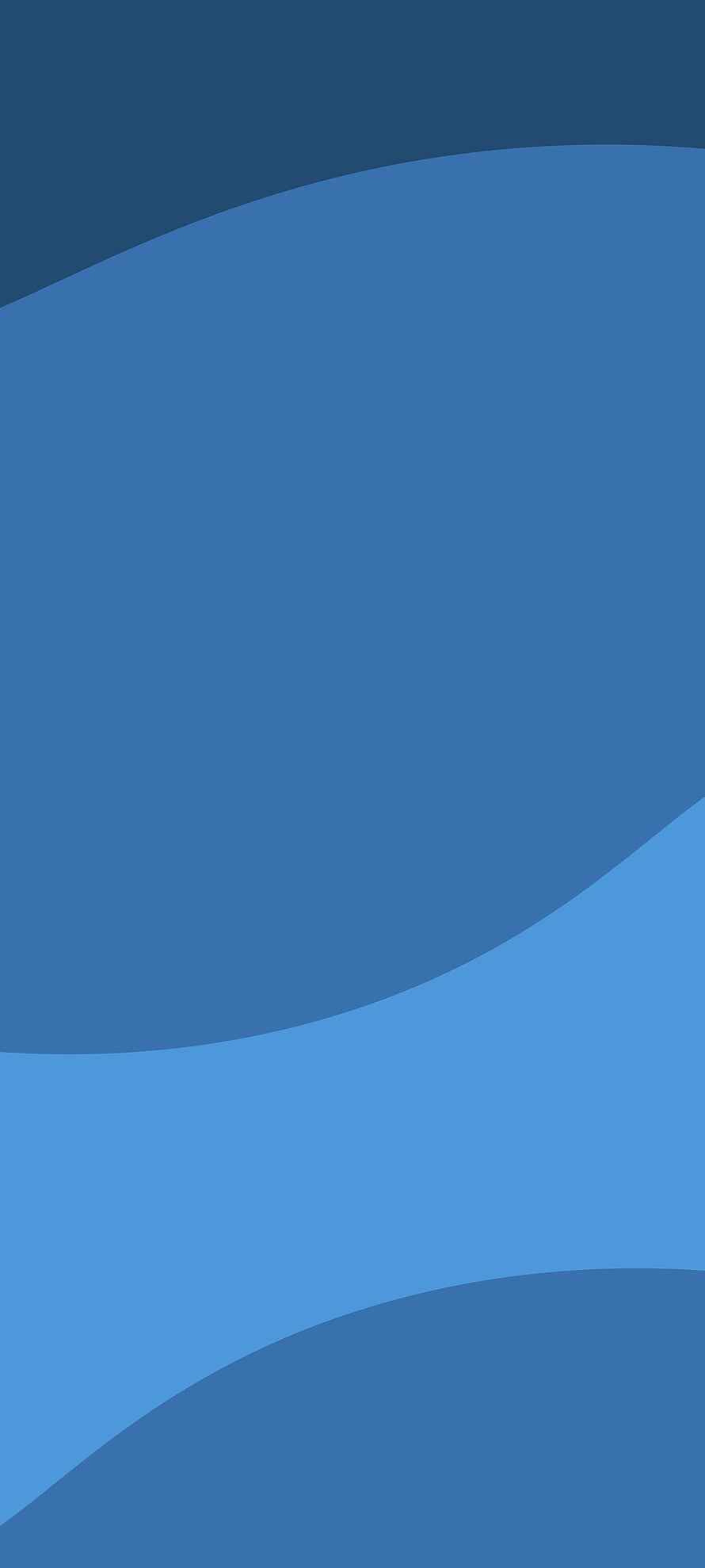 Minimalist Abstract Blue Wave Design with Smooth Curved Layers HD phone wallpaper