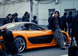 Orange Honda NSX Type R Super Car With Driver Leaning Against Side HD wallpaper