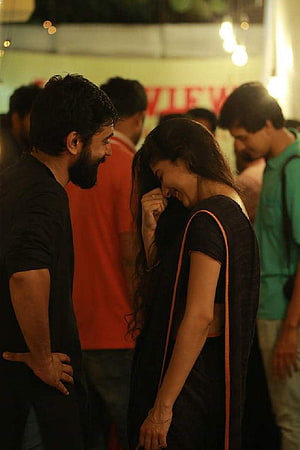 Man and Woman Laughing Together at Night Party Event, Sai Pallavi : The actress weaves magic with her simple persona. Malayalam Movie News - Times of India, Premam HD phone wallpaper