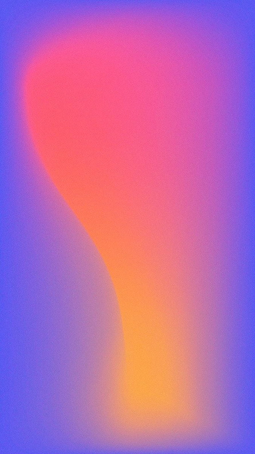 Abstract Gradient Aura with Soft Blurred Orange and Purple Hues HD phone wallpaper