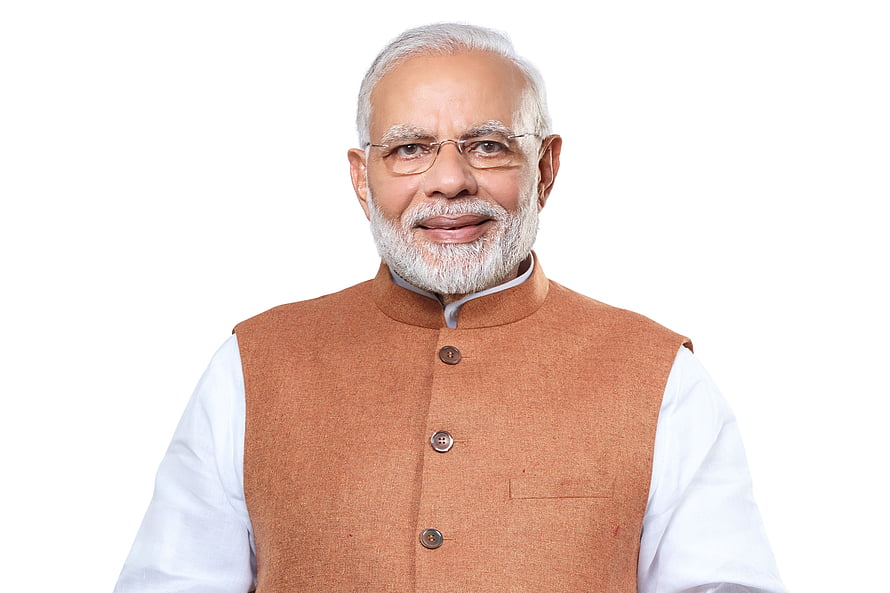 Narendra Modi in Traditional Indian Attire with White Beard and Glasses HD wallpaper