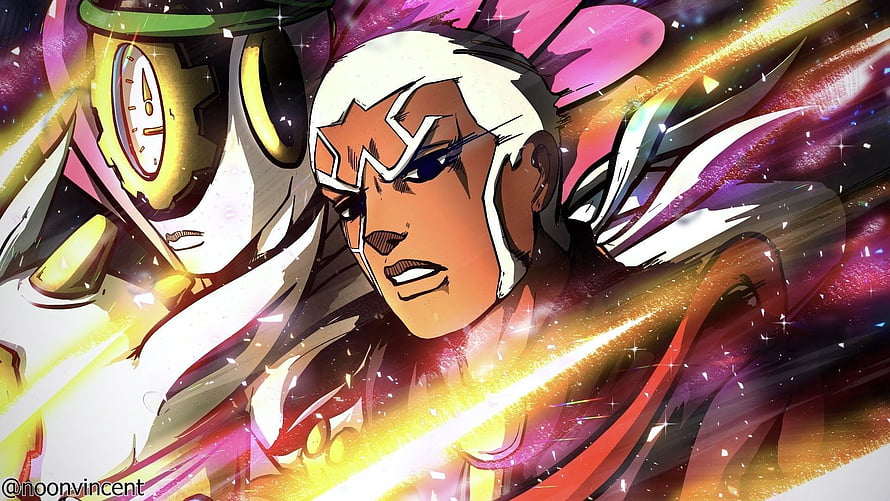 JoJo's Bizarre Adventure Pucci and Made in Heaven Anime Character Art HD wallpaper
