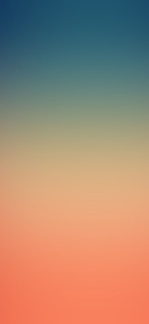 Smooth Vertical Gradient from Deep Blue to Warm Orange for Minimalist Backgrounds HD phone wallpaper