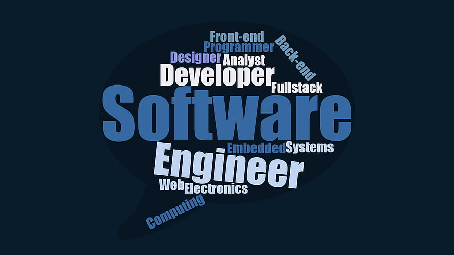 Software Engineering Career Roles Word Cloud Graphic HD wallpaper