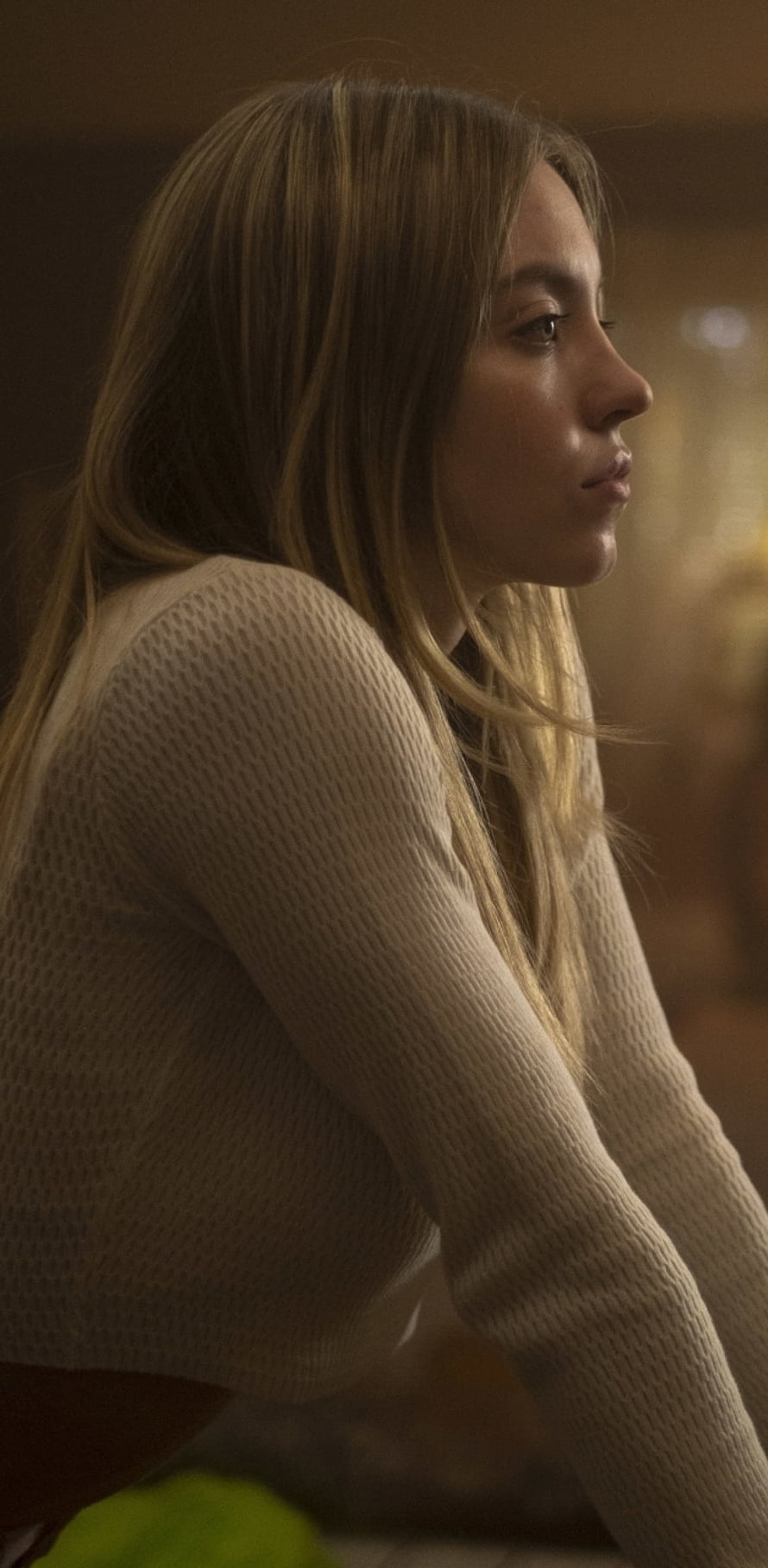 Sydney Sweeney as Cassie in Euphoria Season 2 Cinematic Profile Portrait HD phone wallpaper