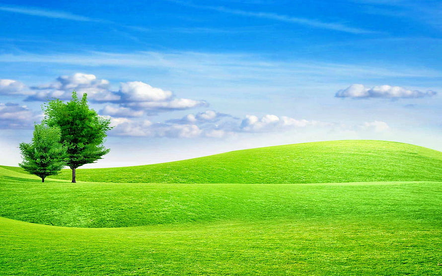 Bliss Windows XP Default Desktop Wallpaper Green Hills Blue Sky HD wallpaper