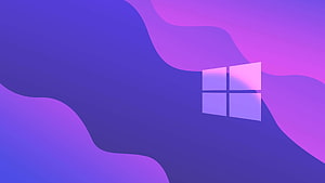 Windows 10 Purple Gradient Minimalist Desktop Background HD wallpaper