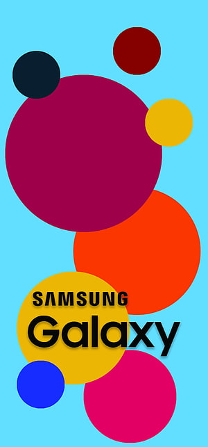 Samsung Galaxy Abstract Colorful Circles Wallpaper HD phone wallpaper