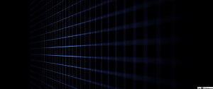 Dark Blue Perspective Grid Lines on Black Background Abstract Technology Wallpaper HD wallpaper